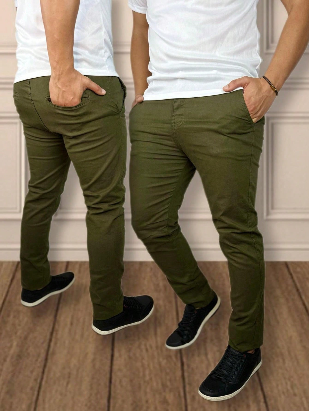 Calça Masculina de Sarja Menfris