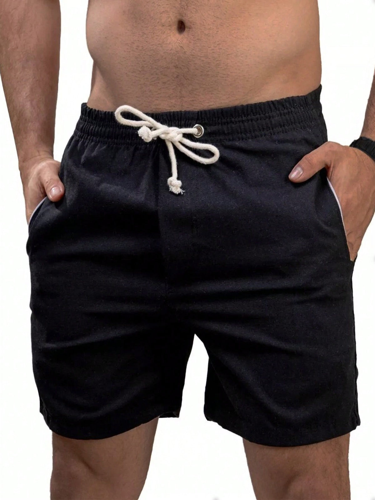 Shorts Masculinos Linho Premium Londres