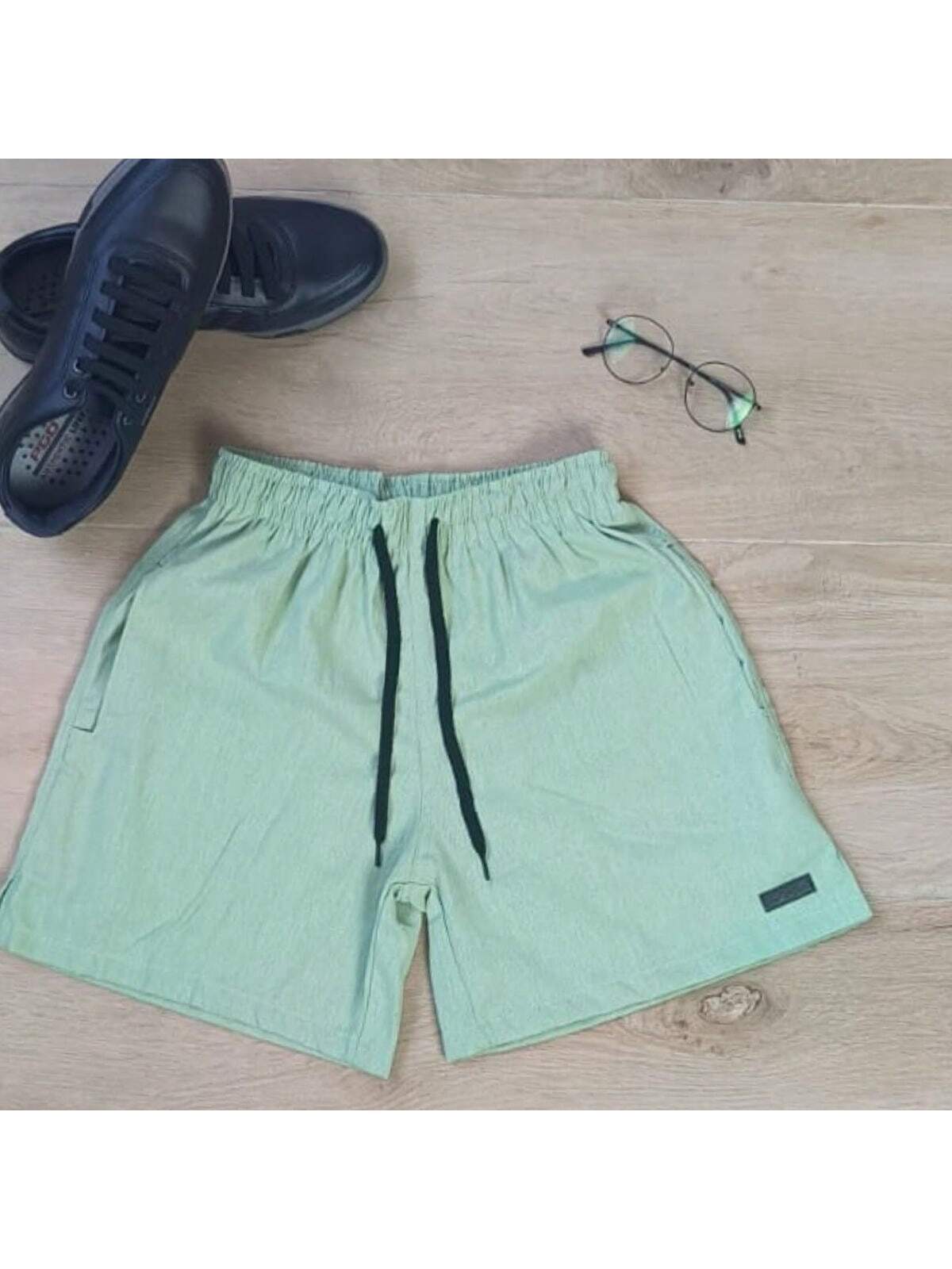 Shorts Masculinos Linho com Bolso Osaka