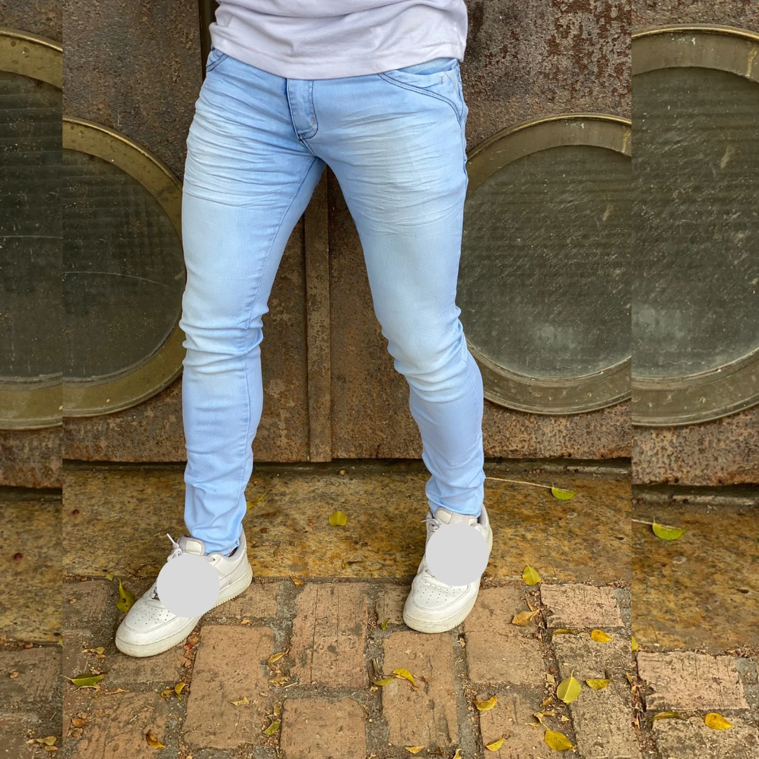 Compre 1 LEVE 2 - Calça Jeans Masculina Skinny com Lycra (0911)