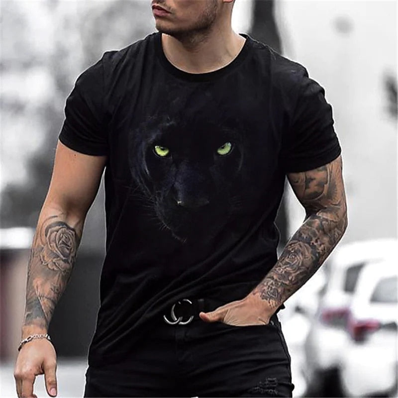 Camisa Masculino Shirt Animal